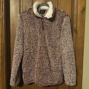 ❌Faux Fur Marron/White Sweater